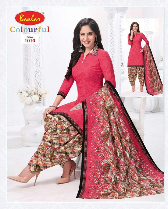 Ballar Colourful Vol 10 Pure Cotton Fancy Salwar Suit