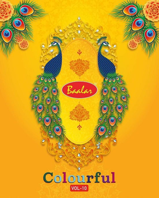 Ballar Colourful Vol 10 Pure Cotton Fancy Salwar Suit