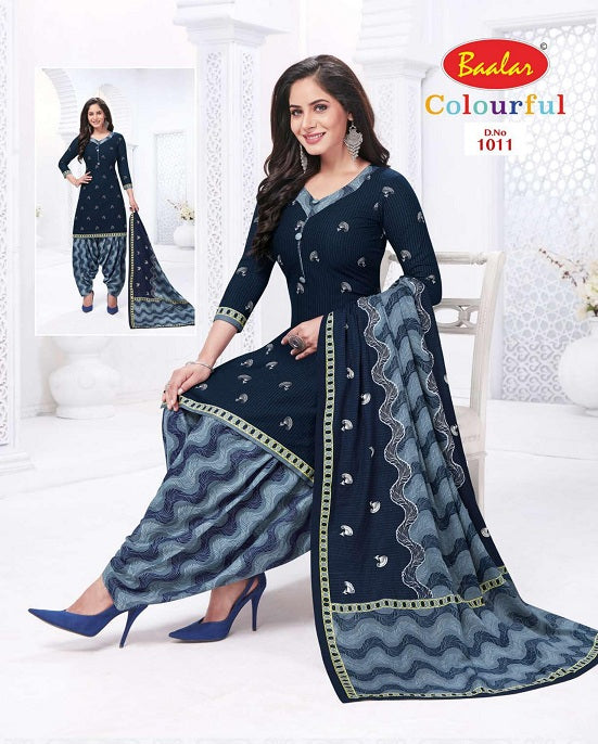 Ballar Colourful Vol 10 Pure Cotton Fancy Salwar Suit