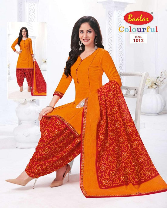 Ballar Colourful Vol 10 Pure Cotton Fancy Salwar Suit