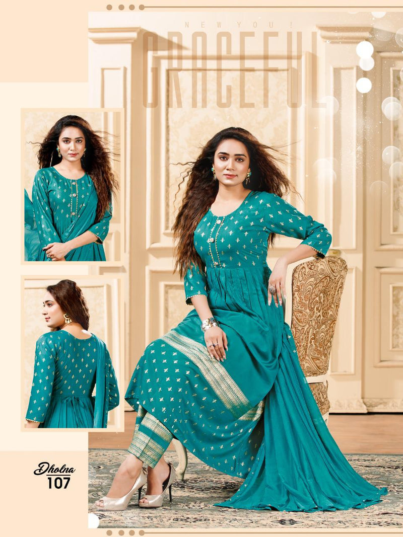 Bandhani Palace Dholna Rayon Fancy Designer Kurti
