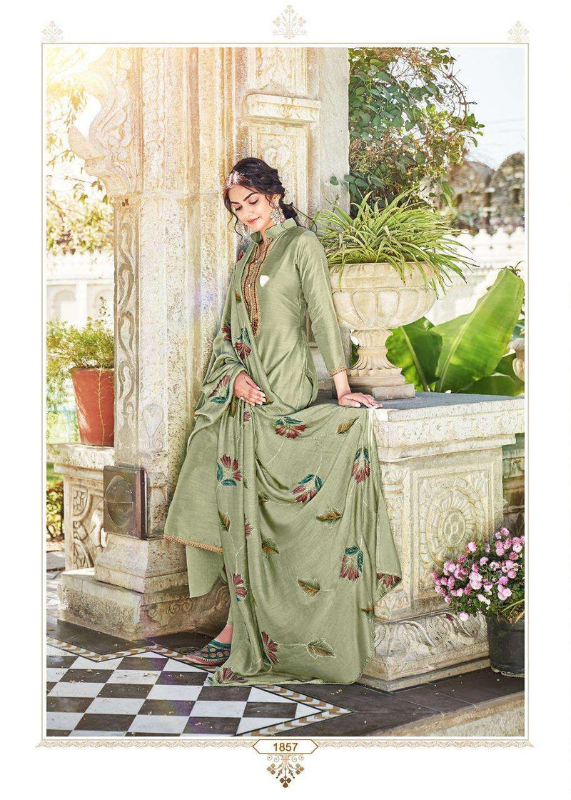 Bela Launch Masakali Vol 6 Cotton Silk With Fancy Embroidery Neck Work Fancy Wear Salwar Suits
