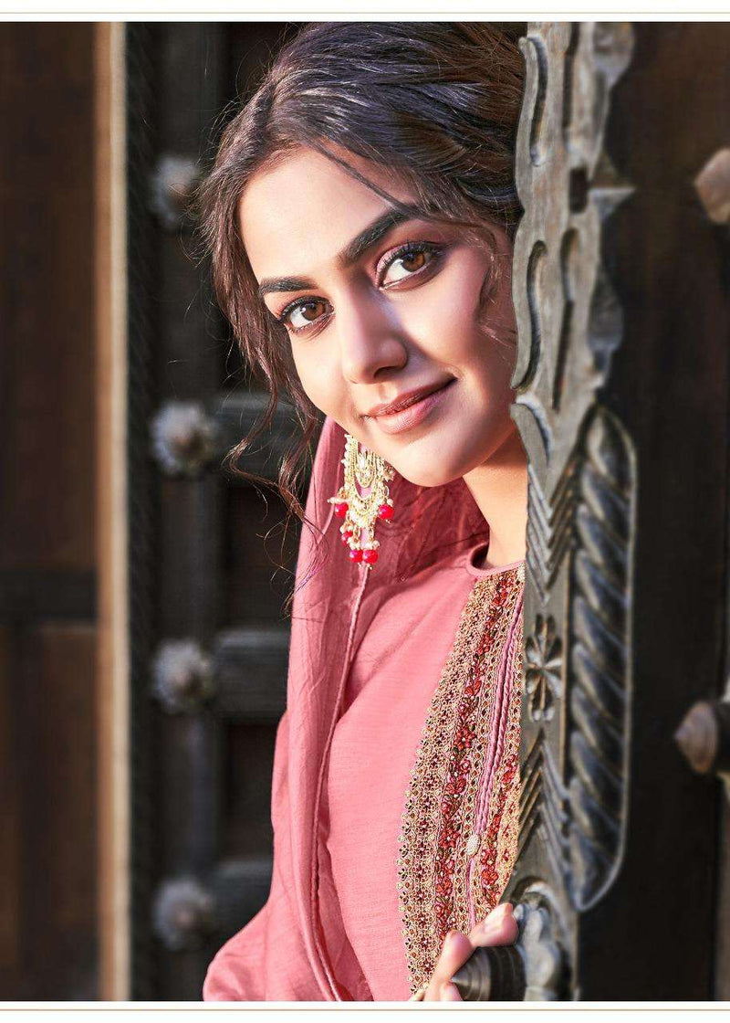 Bela Launch Masakali Vol 6 Cotton Silk With Fancy Embroidery Neck Work Fancy Wear Salwar Suits