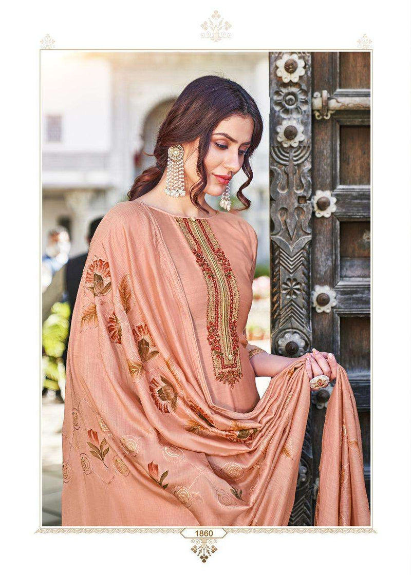 Bela Launch Masakali Vol 6 Cotton Silk With Fancy Embroidery Neck Work Fancy Wear Salwar Suits