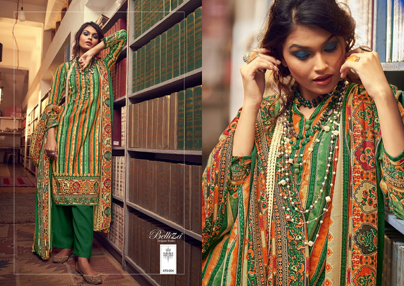 Belliza Designer Studio Almarina Pure Pashmina Digital Print Salwar Kameez