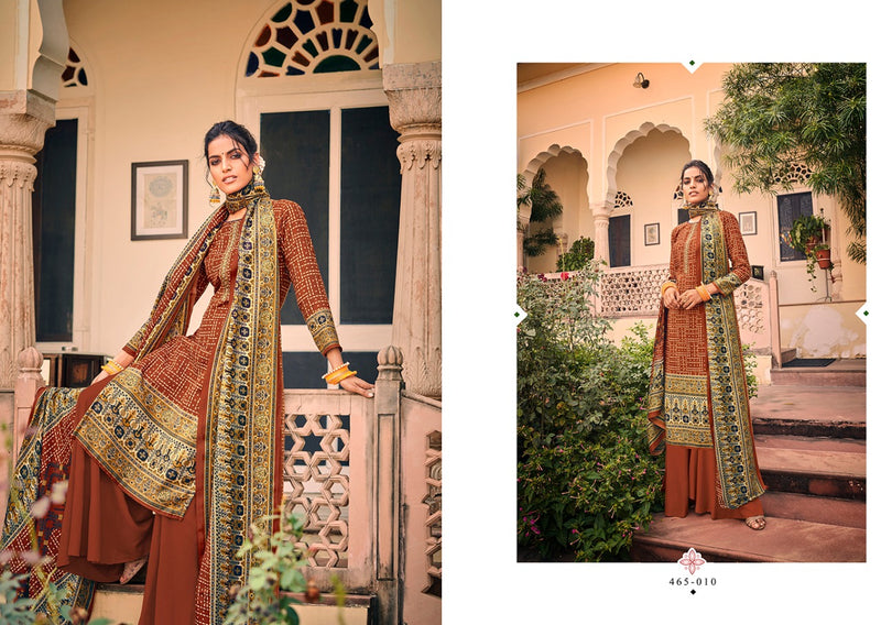 Belliza Designer Studio Aura Pure Pashmina Kashmiri Embroidery Work Salwar Kameez