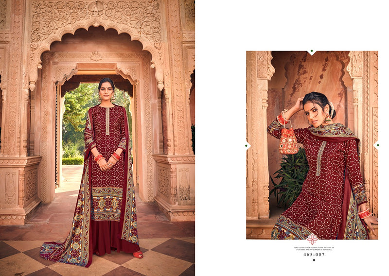 Belliza Designer Studio Aura Pure Pashmina Kashmiri Embroidery Work Salwar Kameez