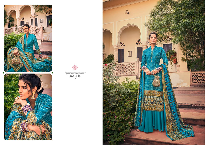 Belliza Designer Studio Aura Pure Pashmina Kashmiri Embroidery Work Salwar Kameez