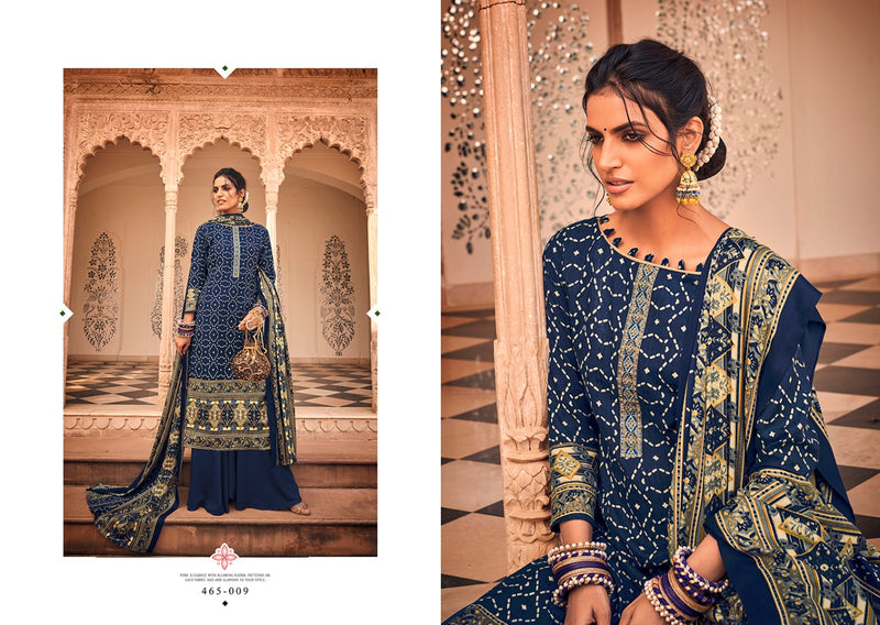 Belliza Designer Studio Aura Pure Pashmina Kashmiri Embroidery Work Salwar Kameez