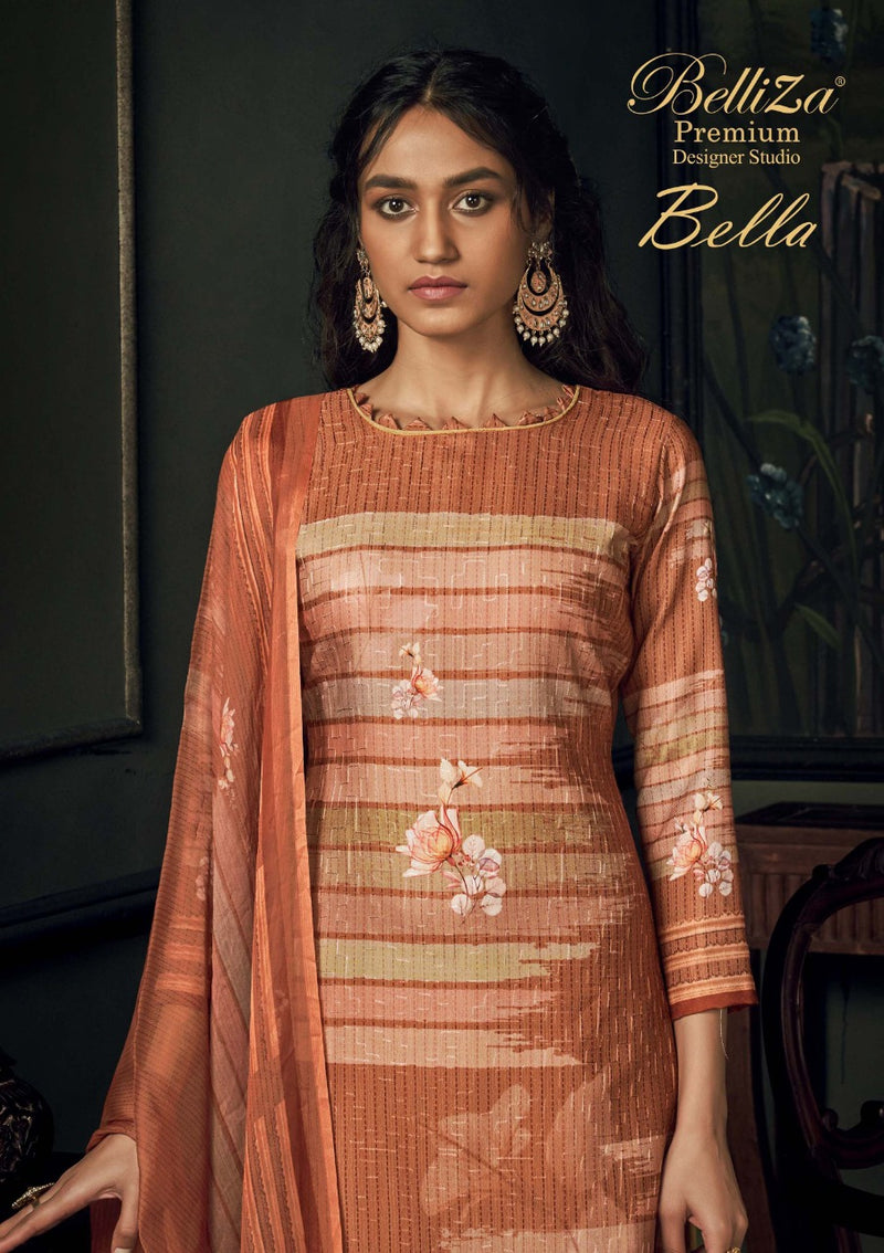 Belliza Designer Studio Bella Pashmina Print Salwar Suit