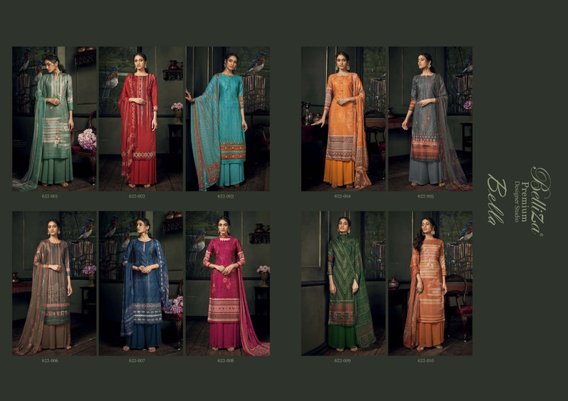 Belliza Designer Studio Bella Pashmina Print Salwar Suit