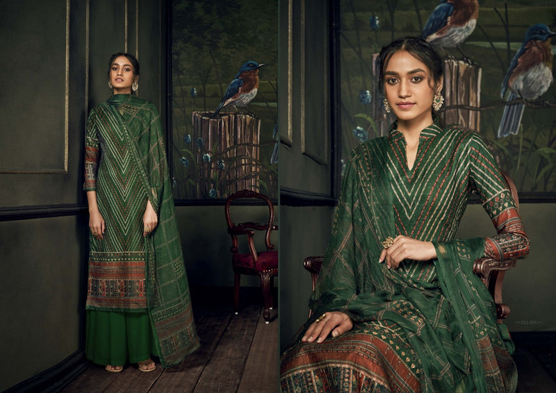 Belliza Designer Studio Bella Pashmina Print Salwar Suit