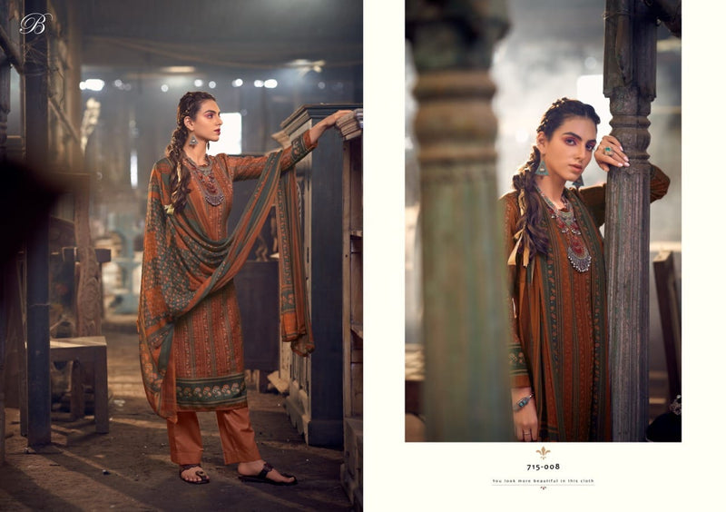 Belliza Designer Studio Felix Pashmina With Exclusive Digital Prints Salwar Suit