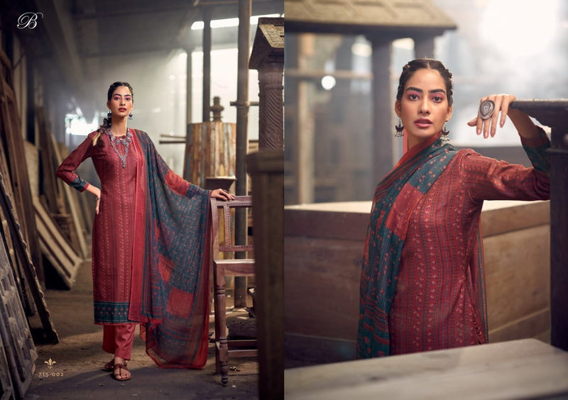 Belliza Designer Studio Felix Pashmina With Exclusive Digital Prints Salwar Suit