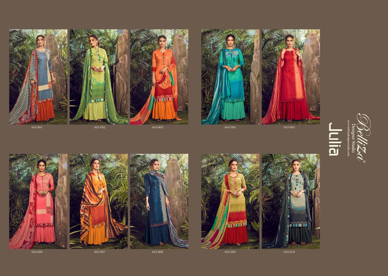 Belliza Designer Studio Julia Pashmina Digital Style Print Salwar Suit