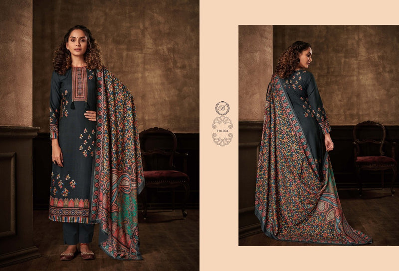 Belliza Designer Studio Minakari Pashmina With Exclusive Digital Prints Suit