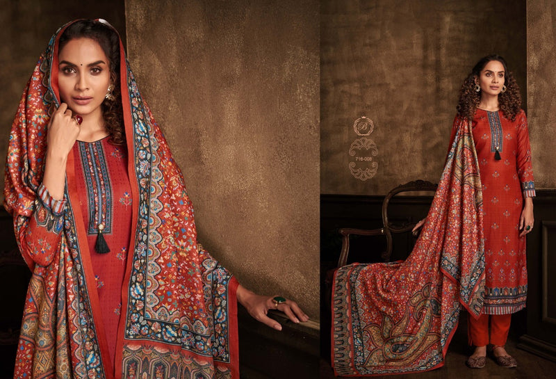 Belliza Designer Studio Minakari Pashmina With Exclusive Digital Prints Suit
