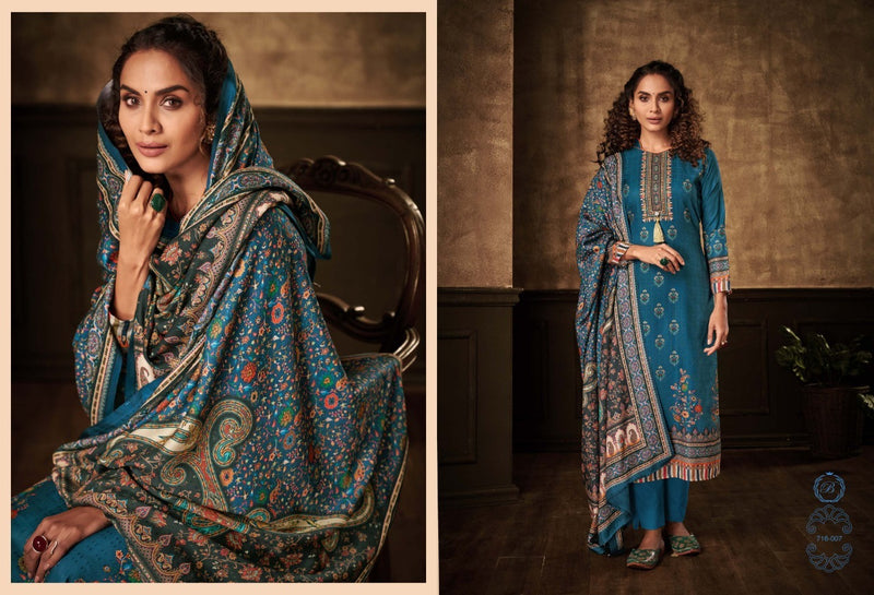 Belliza Designer Studio Minakari Pashmina With Exclusive Digital Prints Suit