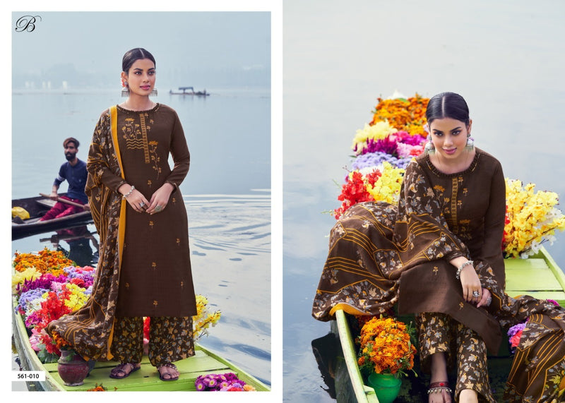 Belliza Designer Studio Nizam E Patiyala Pashmina Print Salwar Suit