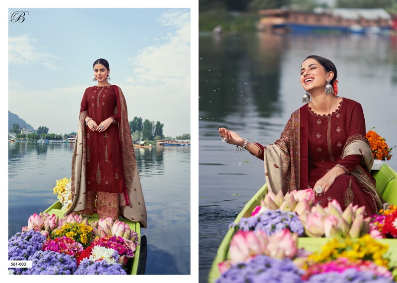 Belliza Designer Studio Nizam E Patiyala Pashmina Print Salwar Suit