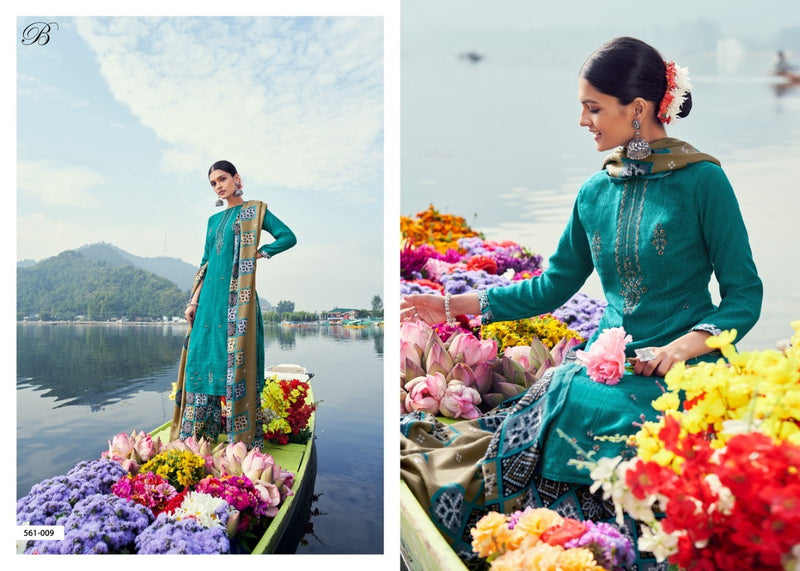 Belliza Designer Studio Nizam E Patiyala Pashmina Print Salwar Suit
