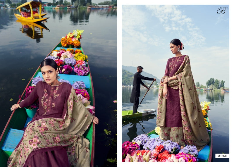Belliza Designer Studio Nizam E Patiyala Pashmina Print Salwar Suit