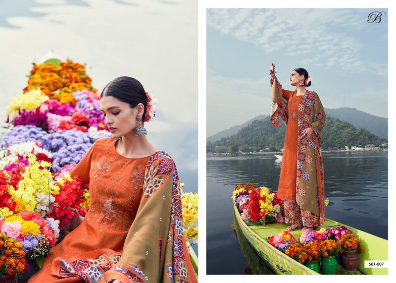 Belliza Designer Studio Nizam E Patiyala Pashmina Print Salwar Suit