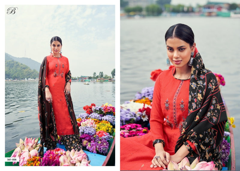 Belliza Designer Studio Nizam E Patiyala Pashmina Print Salwar Suit