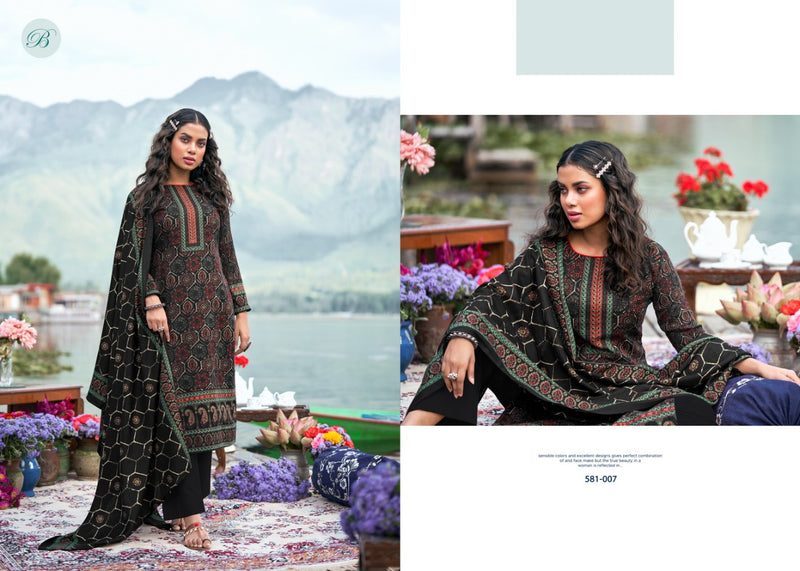 Belliza Designer Studio Raag Pashmina With Digital Style Salwar Suit