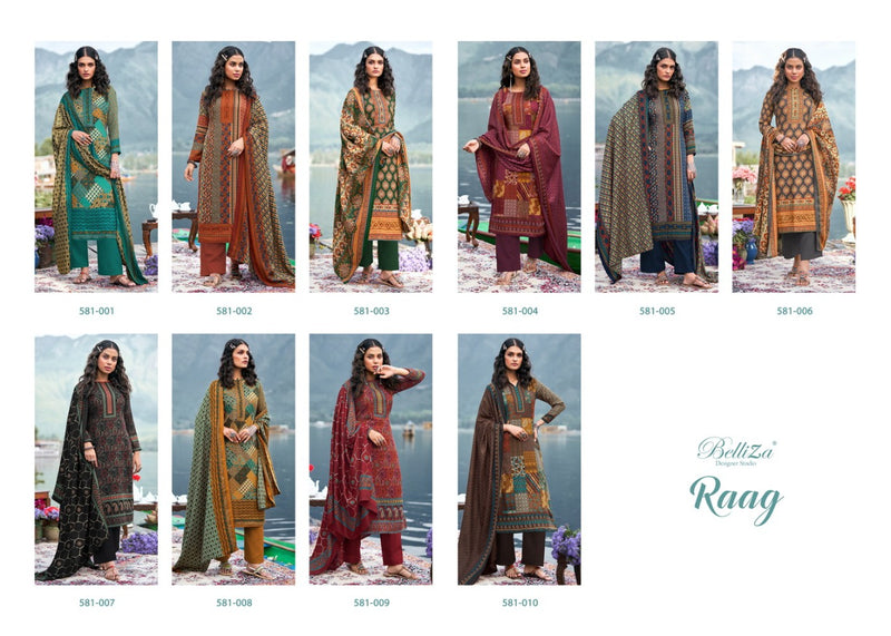 Belliza Designer Studio Raag Pashmina With Digital Style Salwar Suit