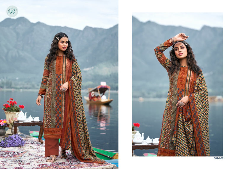 Belliza Designer Studio Raag Pashmina With Digital Style Salwar Suit