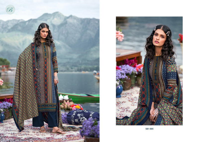 Belliza Designer Studio Raag Pashmina With Digital Style Salwar Suit