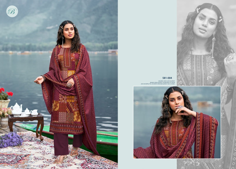 Belliza Designer Studio Raag Pashmina With Digital Style Salwar Suit