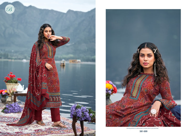 Belliza Designer Studio Raag Pashmina With Digital Style Salwar Suit