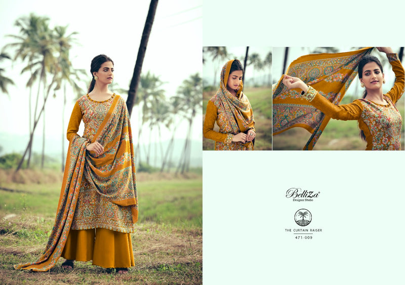 Belliza Designer Studio Ruhani Pure Pashmina Digital Print Salwar Kameez