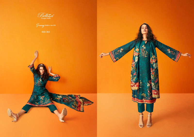 Belliza Designer Suit Nature Musln Exclusive Digital Printed Salwar Kameez
