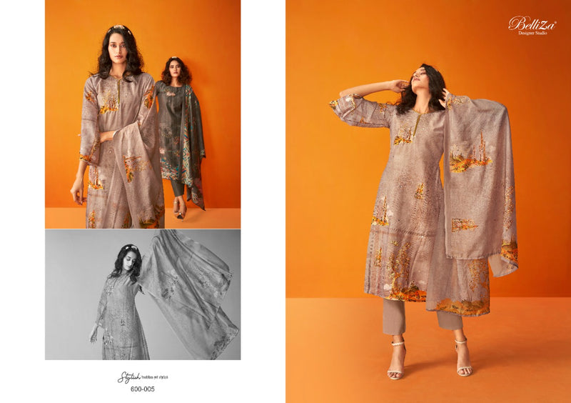 Belliza Designer Suit Nature Musln Exclusive Digital Printed Salwar Kameez