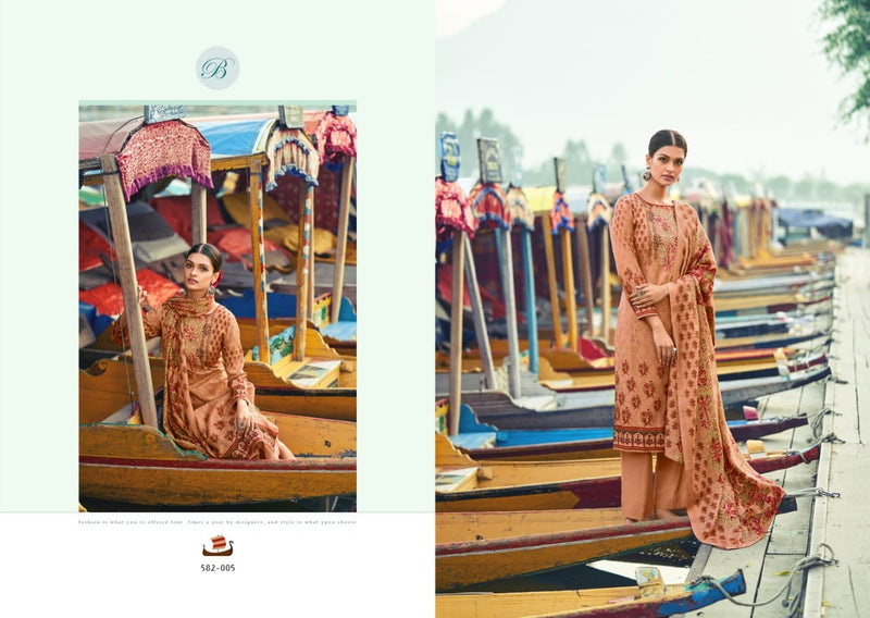 Belliza Designer Studio Aisha  Pashmina With Digital Style Prints Suit