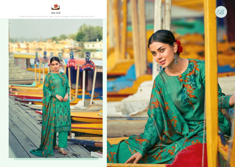 Belliza Designer Studio Aisha  Pashmina With Digital Style Prints Suit