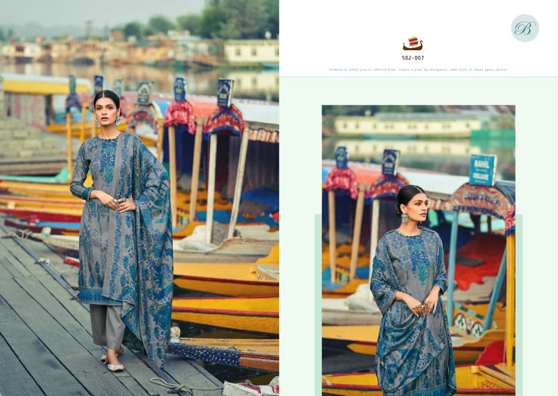 Belliza Designer Studio Aisha  Pashmina With Digital Style Prints Suit