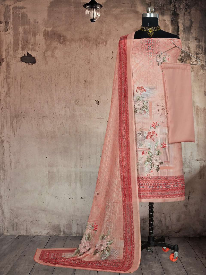 Bipson Fashion Launch By Ragini 1479 Cotton Satin Printed Casual Wear Salwar Suits With Dupatta