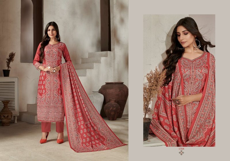Bipson Kashmiri Queen 1701 Pashmina Winter Wear Salwar Suits