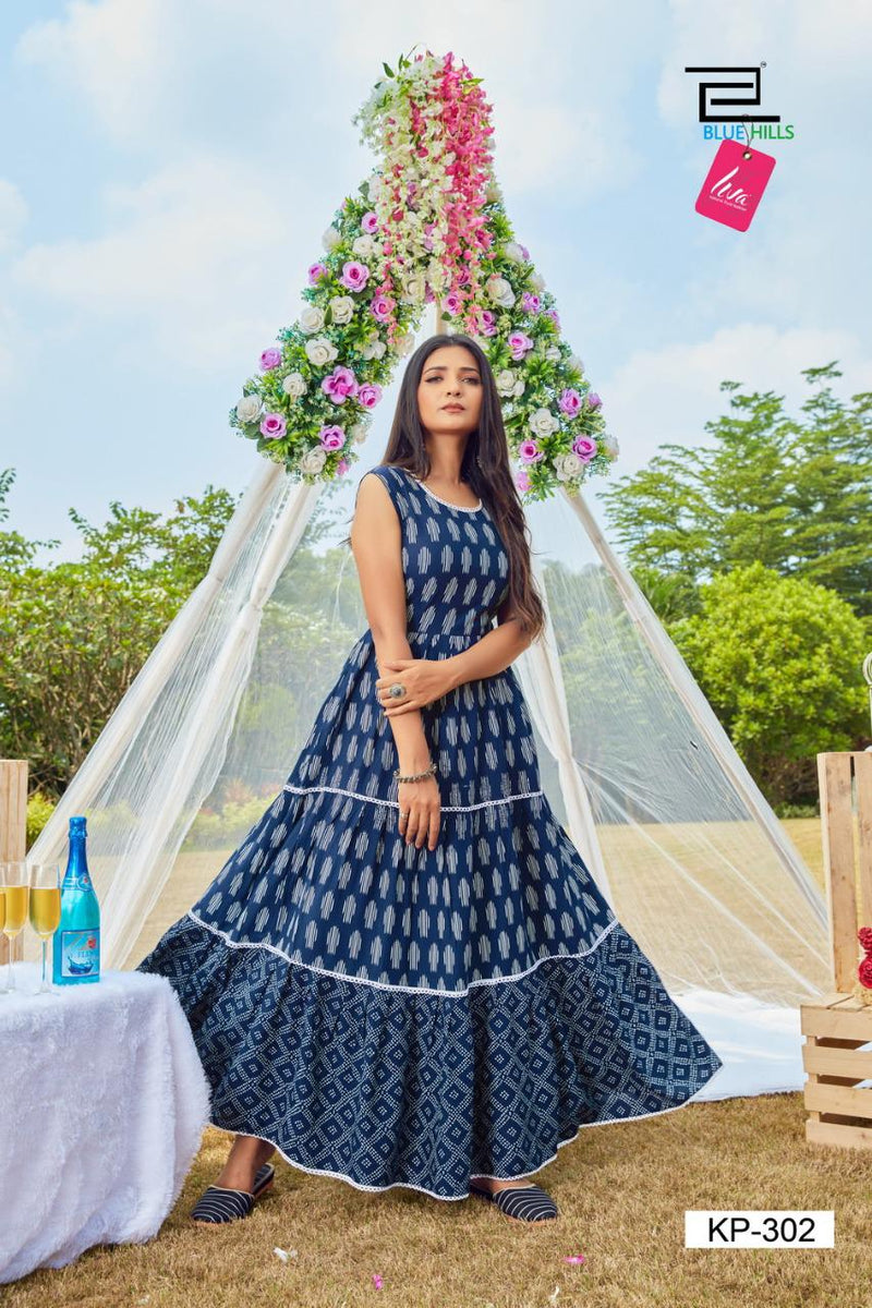 Blue Hills Kitty Party Vol 3 Rayon Fancy Designer Kurti