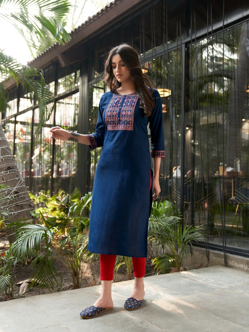 Colourpix Candy Crush Rayon With Beautiful Work Stylish Designer Casual Wear Fancy Kurti