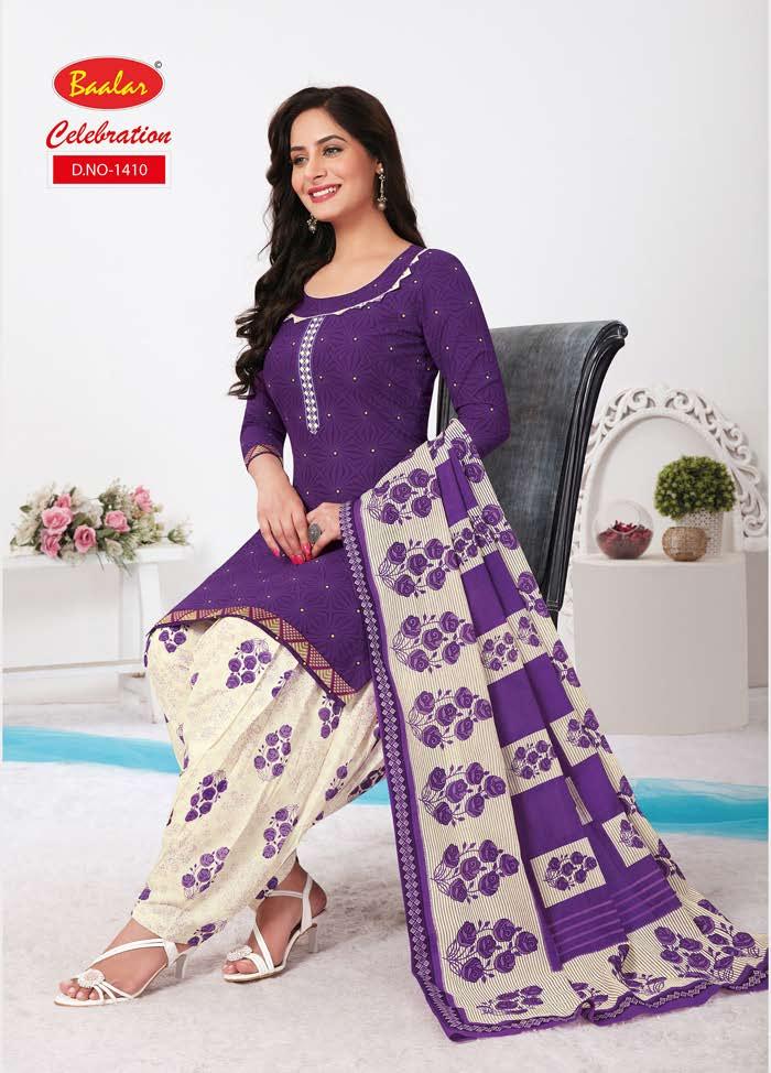 Baalar Celebration Remix Vol 3 Cotton Causal Wear Salwar Suit