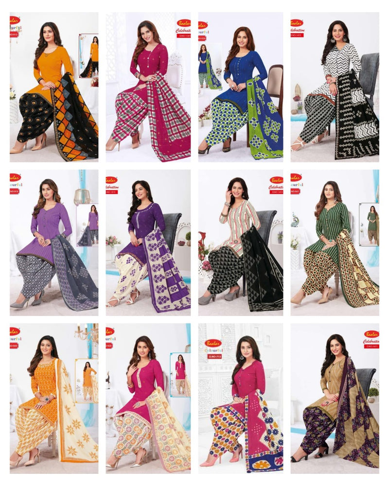 Baalar Celebration Remix Vol 3 Cotton Causal Wear Salwar Suit