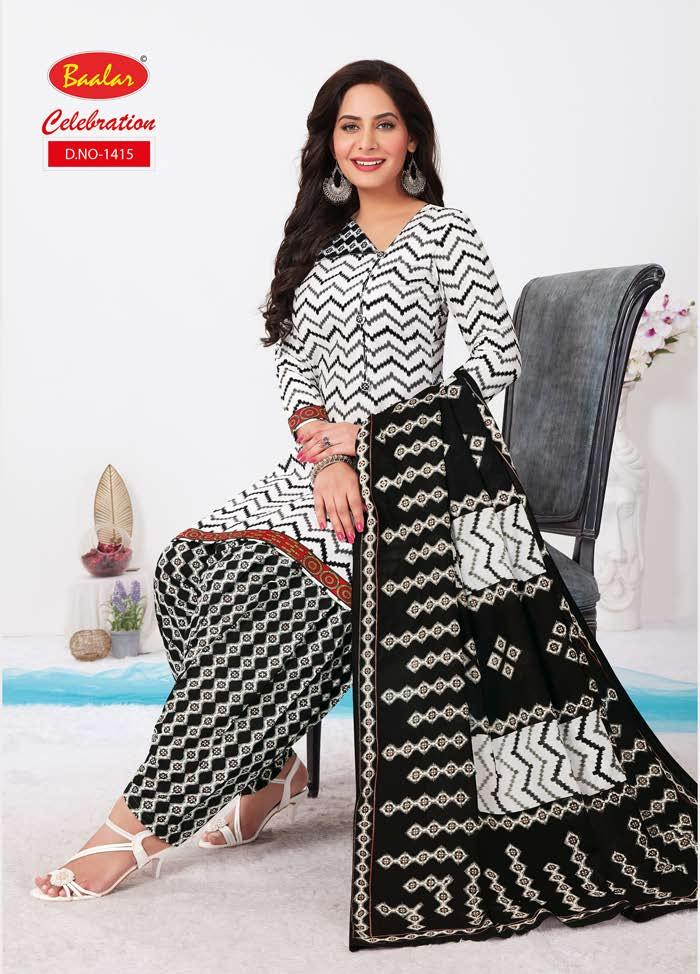 Baalar Celebration Remix Vol 3 Cotton Causal Wear Salwar Suit