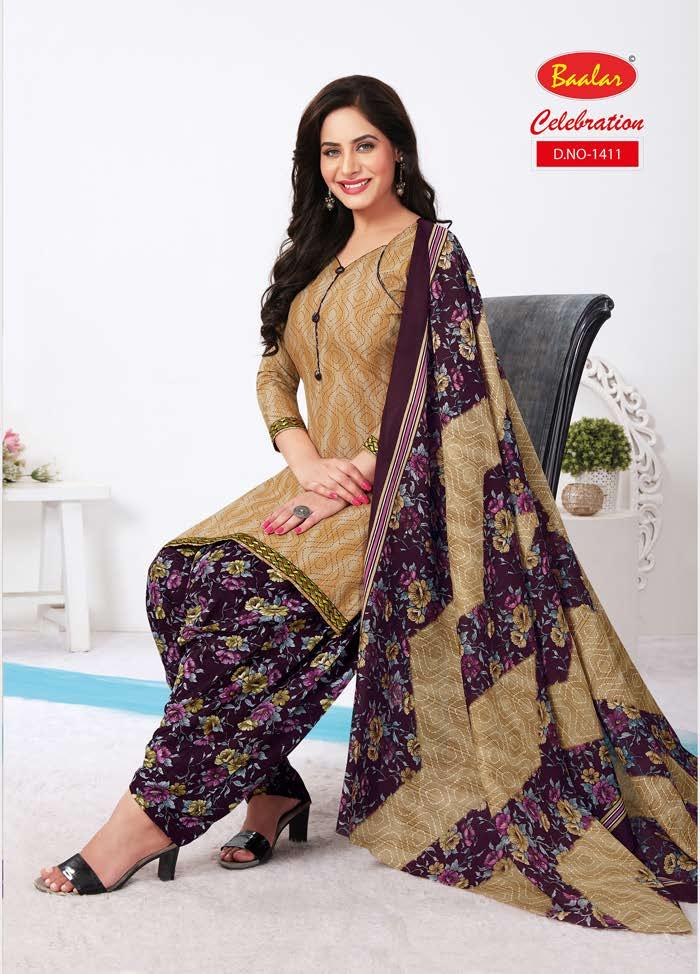 Baalar Celebration Remix Vol 3 Cotton Causal Wear Salwar Suit
