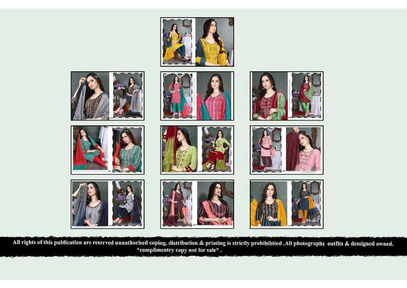 Riya Celebration Vol 1 Rayon With Embroidery Work stylish Designer Festive Wear Fancy Kurti
