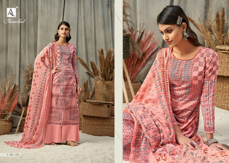 Alok Suit Chanchal Jam Digital Print Party Wear Salwar Kameez